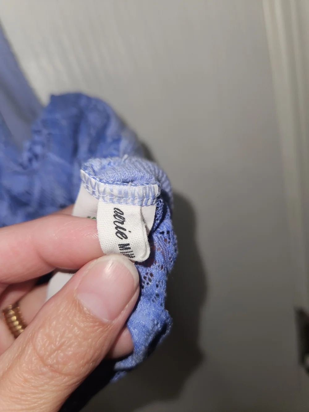 aerie Lavender Blue Lace Bralette